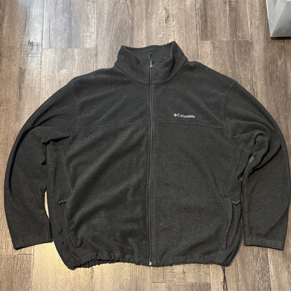 Grey Columbia Fleece Zip